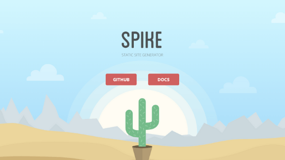 yeomanとお別れするときがやってきた！静的Webサイトジェネレーター「Spike」入門