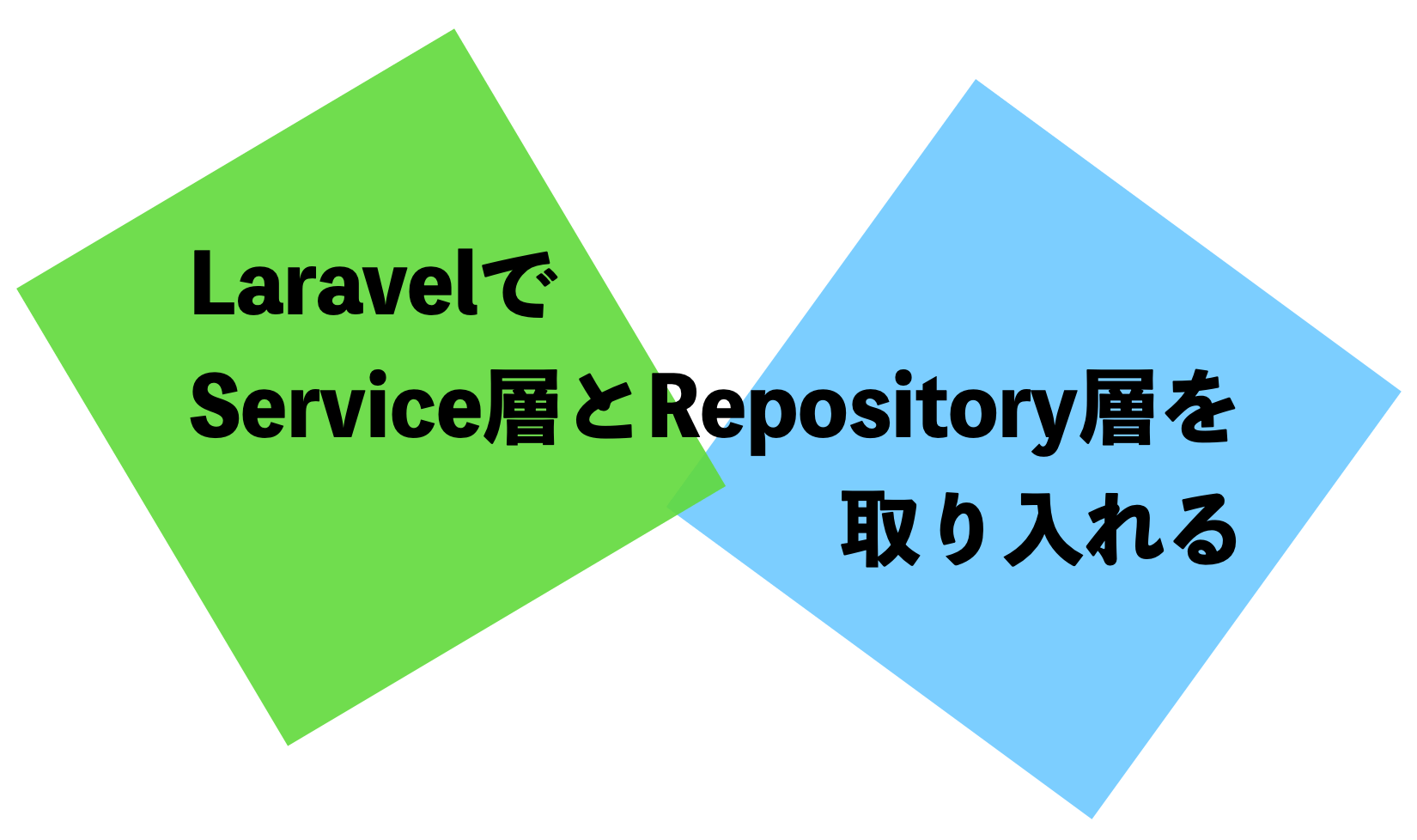 LaravelでService層とRepository層を取り入れる